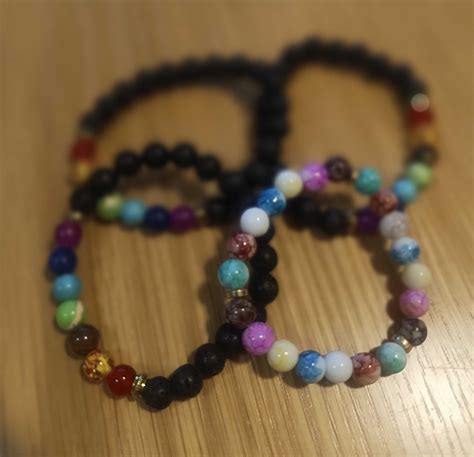 Pulseiras Chakras Pedras De Lava Vulc Nica Cidade Da Maia Olx