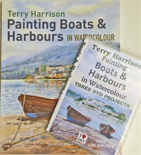 Painting Boats and Harbours BOOK & DVD set