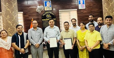 Jkedi Govt Polytechnic College Jammu Sign Mou