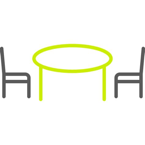 Kitchen table - Free furniture and household icons