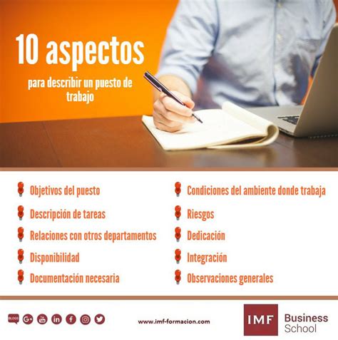 Puntos Para Elaborar Una Descripci N De Puesto De Trabajo