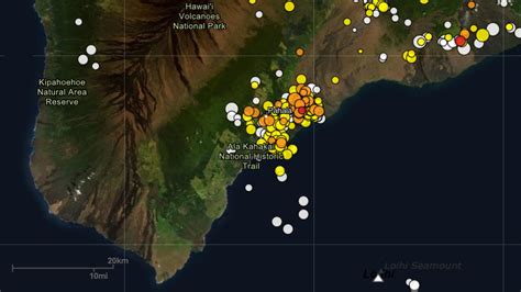 Usgs Issues Kilauea Information Statement On Deep Pahala Earthquakes