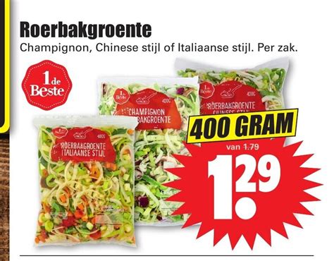 Roerbakgroente Gram Aanbieding Bij Dirk