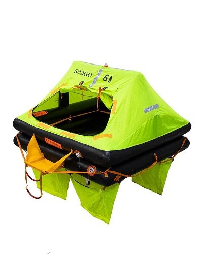 06p Liferaft Coastal ISO9650 1 Type 2 SEAGO Sea Cruiser Plus 6C