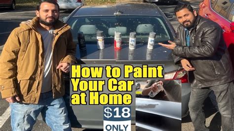 How To Paint A Car At Home 15 Only In 3 Easy Steps Without 🧰😱 Youtube