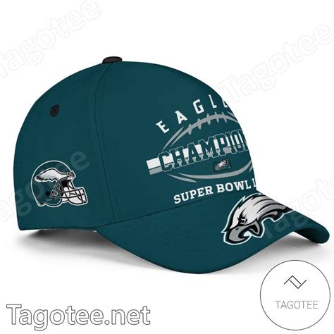 Eagles Champions Philadelphia Eagles Super Bowl LVII Classic Cap Hat ...