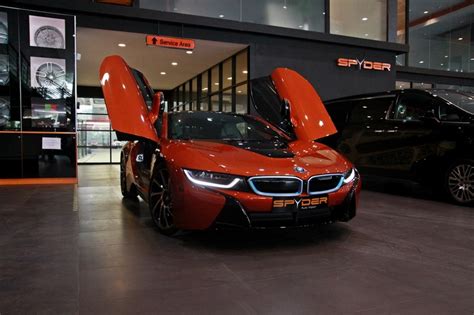 Bmw I8 Orange By Spyder Auto Import Spyder Auto Import