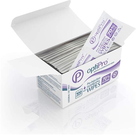 Optimum Medical Optipro Pre Injection Wipes X Individually