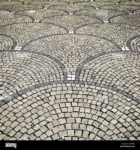 Tile Mosaic On The Pavement Stock Photo Alamy