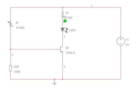 Automatic Street Light Circuit Using Ldr Circuit Diagram