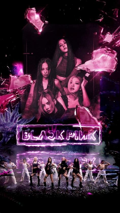 Pin By Kim Jisso On Blackpink Black Pink Background Blackpink Poster Black Pink Instagram