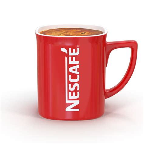 nescafe cup 3d max