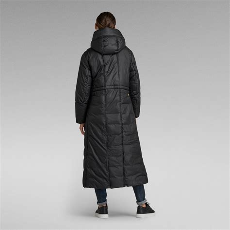 G Whistler Padded Extra Long Parka Schwarz G Star RAW