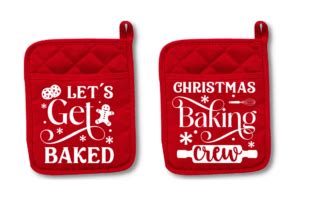 Christmas Pot Holder Svg Bundle Graphic By Craftsvg Creative Fabrica