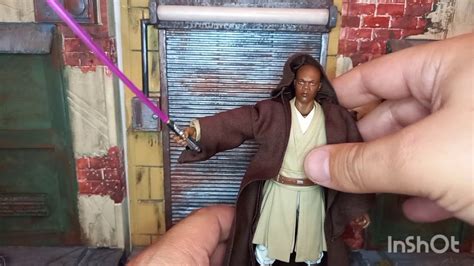 unboxing video review en español de figura hasbro the black series mace