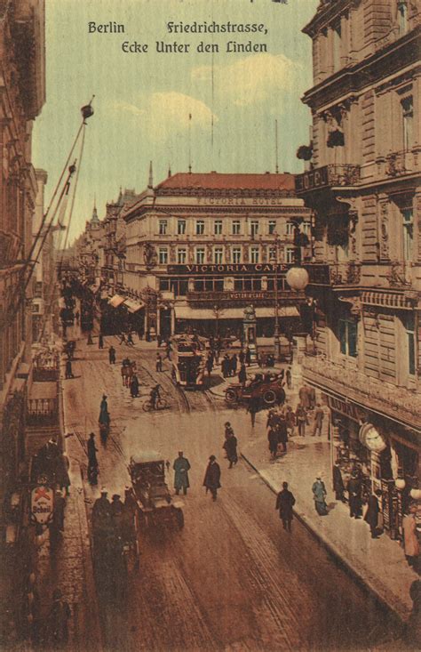 Berlin Mitte Berlin Friedrichstraße Ecke Unter den Linden Zeno org