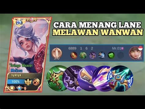 CARA MELISSA MENANG LANE MELAWAN WANWAN BUILD MELISSA TERSAKIT 2023