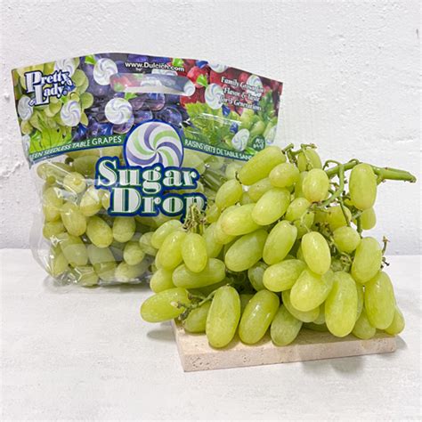 Grapes Sugar Drop Green Seedless 1kg Fresh Collective