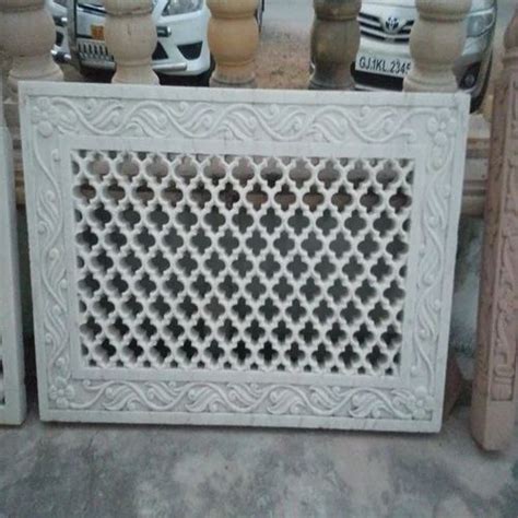 White Marble Jali At Rs 450 Square Feet Makrana ID 2851572441130