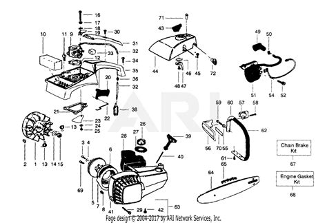 Poulan Chainsaw Parts Diagram