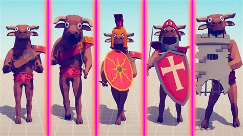 Evolution Of Minotaur Totally Accurate Battle Simulator Tabs Youtube