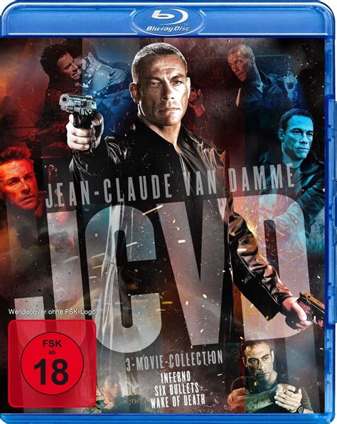 Jean Claude Van Damme Movie Collection Inferno Six Bullets Wake