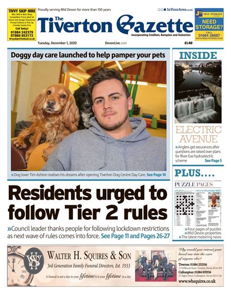 Tiverton Gazette - 2020-12-01