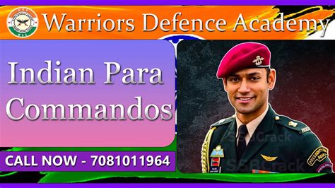 Indian Para Commandos | Best NDA Coaching In Lucknow | Warriors Defence ...