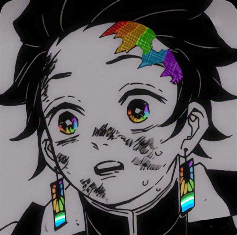 Tanjiro Gay Anime Lgbt Bandeira Lgbt