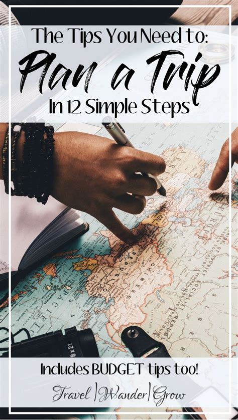 How To Plan A Trip In 12 Simple Steps Trip Planning Trip Planning