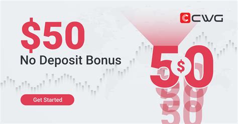 CWG Markets No Deposit 50 USD Hi Account Bonus