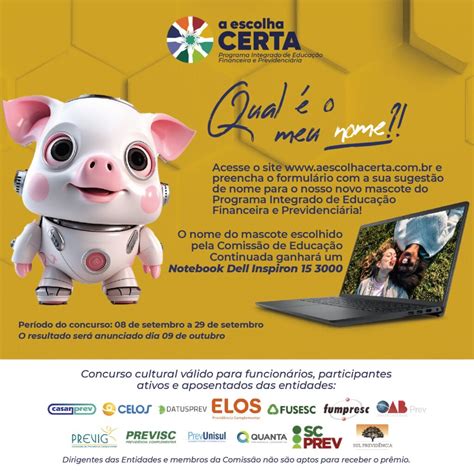 Escolha O Nome Do Novo Mascote Do Programa A Escolha Certa E Concorra A