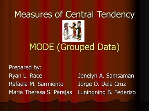 Ppt Measures Of Central Tendency Mode Grouped Data Powerpoint Presentation Id6627643