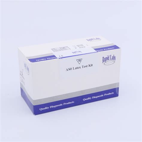 Aso Latex Test Kit Rapid Labs