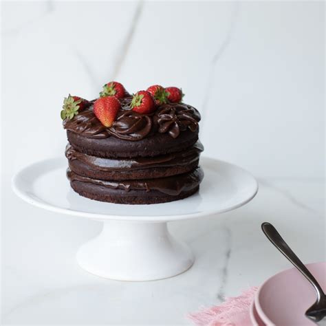 Naked Cake De Chocolate Vegano Veg Carinho