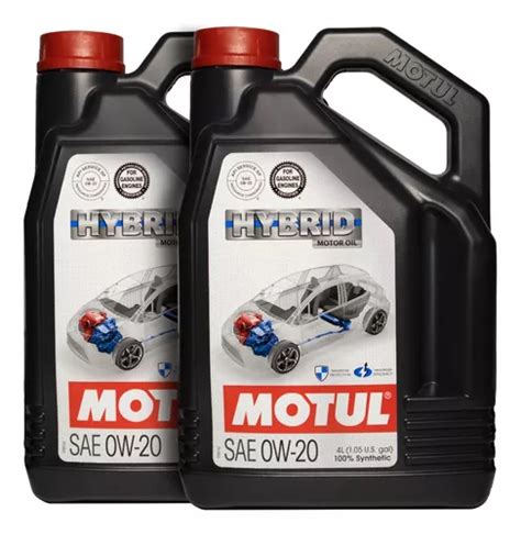 Motul Hybrid W Sintetico Vehiculos Hibridos Lt Env O Gratis