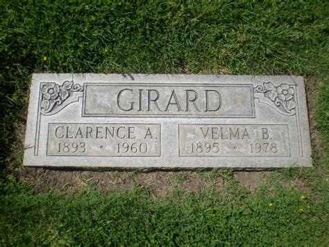 Clarence Arthur Girard M Morial Find A Grave