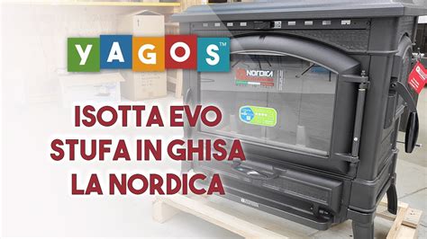 Isotta Evo Stufa A Legna In Ghisa La Nordica Panoramica Prodotto Yagos