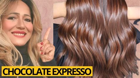 DESCUBRA A MISTURA DA COR DE CABELO CHOCOLATE EXPRESSO E COMO COBRIR