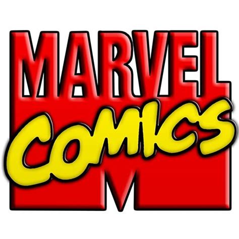 The Logo For Marvel Comics On A Black Background