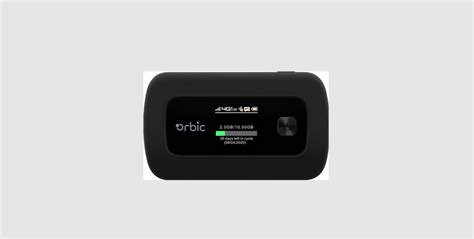 Verizon RC400LX Exclusive Orbic Speed Mobile Hotspot User Guide