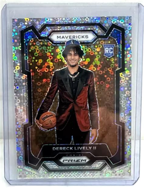 DERECK LIVELY II 2023 24 Panini Prizm Rookie Variazione RCSilver Prizm