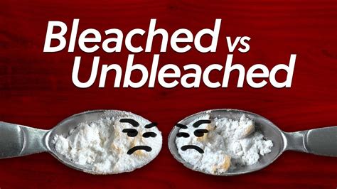 The Difference Between Bleached And Unbleached Flour Youtube