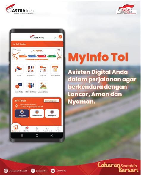 ASTRA Infra Perkenalkan Aplikasi MyInfo Tol Untuk Permudah Perjalanan