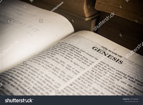 Book Genesis Holy Bible King James Stock Photo 1947396646 Shutterstock