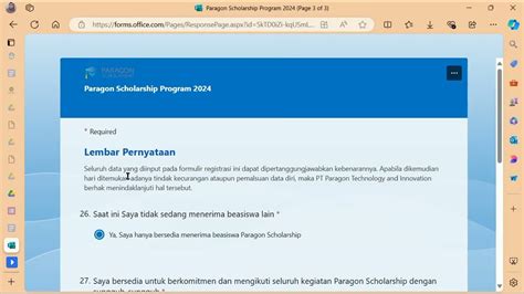 Beasiswa Paragon Bagi Mahasiswa D D S Youtube