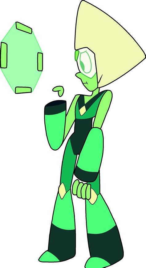 Image Peridot Makes A Silly Face And Looks At Her Screenpng Steven