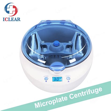 Portable Laboratory 2200rpm 2 Pcr Plates Mini Microplate Centrifuge