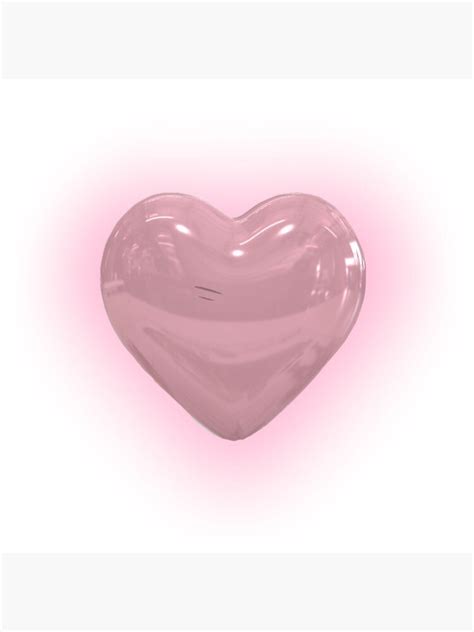 Pink Aura Heart Sticker For Sale By Isabelce21 Redbubble