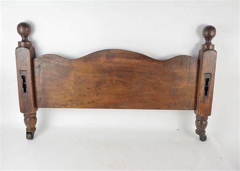 Antique Wooden Twin Bed | EBTH